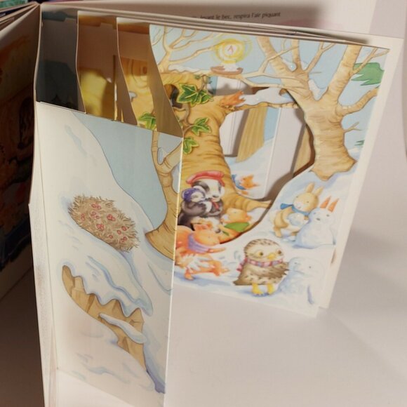 Children's pop-up book French (Paris) "AU PAYS DES HIVERS TENDRES" HC - Exel Con - Picture 7 of 9